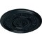 Ekena Millwork Marseille Ceiling Medallion (Fits Canopies up to 4 1/4"), Hnd-Painted Night Shade, 16 1/8"OD x 5/8"P CM16MANSF - alternate 4
